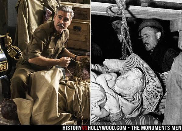 The Monuments Men True Story vs Movie - George Stout, James Rorimer