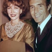 Actors Georgiana Young and Ricardo Montalban — Calisphere