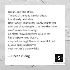 The Slowdown On Instagram Today S Poem By Ocean Vuong Models A Critical Aspect Of Self Care Being Honest About How Difficult You Are The Father Poems Words