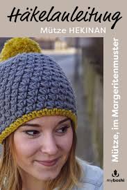 Mütze häkeln in 10 einfachen schritten. Myboshi Mutze Hakeln Anleitung Fur Margeriten Muster Mutze Stricken Anleitung Kostenlos Mutze Hakeln Anleitung Mutze Hakeln