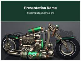 Free Concept Speed Motorcycle Powerpoint Template Powerpoint Templates Powerpoint Templates