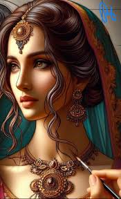 ai fantasy painting portrait