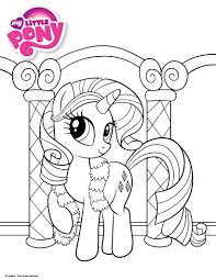 The my little pony franchise debuted in 1982, as the creation of american illustrator and designer bonnie zacherle. Coloriage My Little Pony Buku Mewarnai Seni Warna