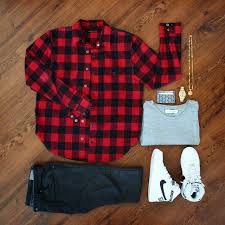 Black And Red Checkered Shirt Outfit Log In Instagram Vestuario Masculino Moda Masculina Casual Roupas Masculinas