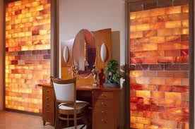 Himalayan Salt Wall Block Tile Decor Himalayan Salt Room Salt Room Salt Room Therapy