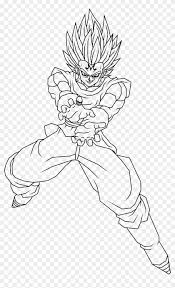 Download and print these dragon ball z gogeta coloring pages for free. 75 Gogeta Coloring Pages Number Coloring Sheets Gogeta Black And White Clipart 4860077 Pikpng