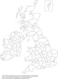 The briesemeister projection is a modified version of the hammer projection, where the central meridian is set to 10°e, and the pole is rotated by 45°. Printable Blank Uk United Kingdom Outline Maps Royalty Free