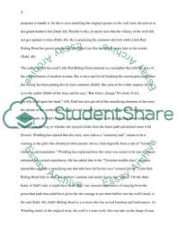 As red riding hood continues her journey, she is unaware that she is being tracked by the big bad wolf's brother. Little Red Riding Hood And The Wolf By Roald Dahl Book Report Review Example Topics And Well Written Essays 1000 Words