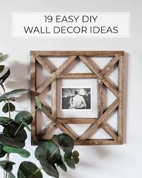 See more ideas about homemade wall decorations, shabby chic painting, college pictures. 19 Easy Diy Wall Decor Ideas Crafted By The Hunts