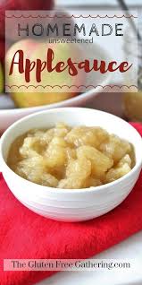 Homemade Applesauce The Gluten Free Gathering Homemade Applesauce Unsweetened Applesauce Gluten Free Recipes Easy