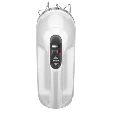 Create crisp and clean cooking spaces with new refrigerators, freezers, ice makers, ovens, dishwashers, microwaves and more.strengthen your cooking skills with small appliances like blenders, juicers, toasters, mixers and slow cookers. Kitchenaid Khm926wh White 9 Speed Hand Mixer With Stainless Steel Turbo Beaters Pro Whisk Dough Hooks And Blending Rod 120v