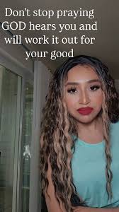 Don't stop praying. HE HEARS YOU! 👂