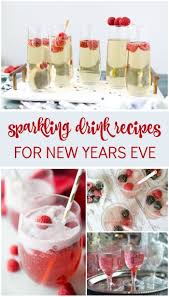 Easy Sparkling Drink Recipes For New Years Eve Lemon Peony In 2020 Party Punch Recipes New Years Eve Food Sparkling Drinks
