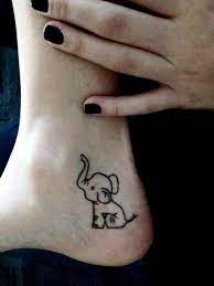 Good Luck And Strength Baby Elephant Tiny Elephant Tattoos Elephant Tattoos Crayon Tiny Elephant Tattoo Elephant Tattoos Elephant Tattoo Small