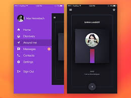 Mobile Menu Design User Interface Examples 33 App Menus Mobile Interface Mobile Design Design