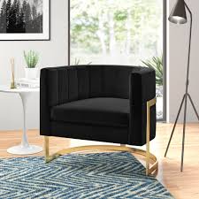 Shop the gold accent chairs collection on chairish, home of the best vintage and used furniture, decor and art. Black Velvet Accent Chairs You Ll Love In 2020 Wayfair