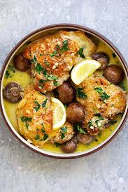 Add the chicken and oil into the instant pot. Creamy Garlic Mushroom Chicken Instant Pot Rasa Malaysia