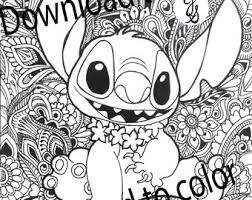 The spruce / wenjia tang take a break and have some fun with this collection of free, printable co. Lilo Coloring Etsy