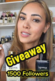 1500 Followers Giveaway! Choose one of these amazing Karma fragrances by  Onyx. To see which one you’d want