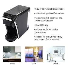 There are other coffee pod machines on the market, like dolce gusto, but our coffee pods will only work in nespresso machines. Chulux 220v Capsule Coffee Machine Ground Espresso Coffee Machine Coffee Maker Nespresso Dolce Gusto Powder Multiple Capsule Capsule Coffee Machine Aliexpress