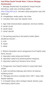 Soal matematika kelas 2 sd. Contoh Soal Pilihan Ganda Materi Membaca Denah Jawabanku Id