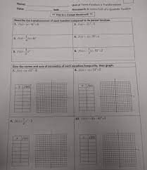 Gina wilson algebra review packet. Graphing Quadratic Equations Worksheet Gina Wilson Tessshebaylo