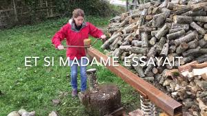 Fabriquer Une Fendeuse A Bois Manuelle Comment Fendre Du Bois Sans Effort