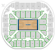 Connecticut Basketball Gampel Pavilion Seating Chart