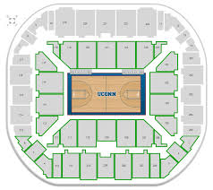 connecticut basketball gampel pavilion seating chart