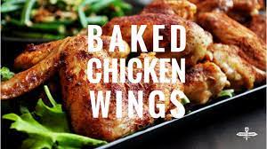 Baked Chicken Wings Recipe Baked Chicken Wings Chicken Wings Recipes