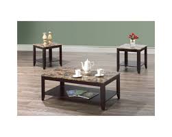 Faux marble 3 piece coffee and end table set brown and cherry. Coffee Tables International Furniture If 2070 Lastman S Bad Boy