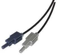 Simplex Latching HFBR Plastic Fiber Optic Cable, 25.0m