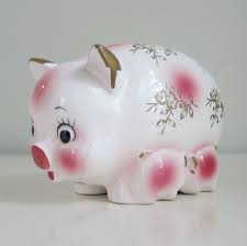The central pattern originating from the bottom is a jardiniere with an arrangement of peonies, exotic flowers and leaves in a karakusa arabesque curlicue style. Vintage White And Pink Ceramic Piggy Bank Mama With 2 Baby Piglets By Her Side Pink Ceramic Piggy Bank Painting Glassware
