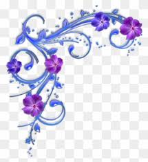 Maybe you would like to learn more about one of these? Free Png Purple Flower Border Clip Art Download Pinclipart