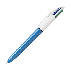 Craquez pour les meilleurs stylos personnalisés avec notre sélection de stylos publicitaire bic ® 4 couleurs, média clic, clic et pleins d'autres. Stylo Bille Bic 4 Couleurs Original Retractable Pointe 1 Mm Ecriture Moyenne Stylos Bille
