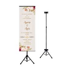 Cara buat design banner poster flyer bunting ceramah / kuliah guna phone | tutorial langkah 4. Bunting Stand Wedding Kahwin Aqiqah Birthday 5x2ft 2x2ft Ready Design Custom New Design Shopee Malaysia
