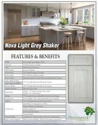 A wide variety of grey shaker kitchen cabinets options are available to you, such as style, warranty, and application. 10x10 Forevermark Nova Light Grey Shaker Rta Solid Birch All Wood Cabinets Ebay
