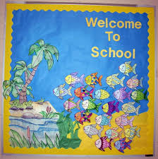 The students' names could be on the raindrops. Classroom Board Decoration Ideas For Kindergarten Novocom Top