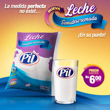 Draw a simple image with one color. Pil Andina Nueva Leche Semidescremada Disfruta Del Sabor De Tu Leche De Siempre Ahora Mas Liviana Baja En Grasa Pero Cremosa Con El Sabor Unico De Tu Leche De Siempre Pilandina