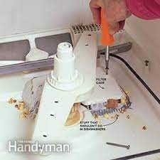 Unplug the dishwasher from the outlet if it isn't responding to commands. Dishwasher Not Draining Dishwasher Repair Dishwasher Not Draining Dishwasher Filter