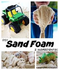 Maybe you would like to learn more about one of these? Sand Foam Two Ingredients For Super Sensory Fun