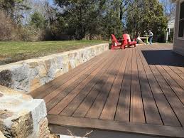 Composite lumber is a material that is a mixture of wood fiber, plastic, and some type of binding agent. Atlantic Coast Property Solutions Decks Patios