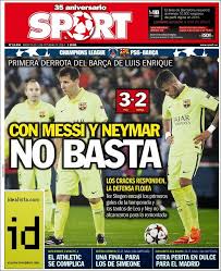 El club azulgrana le hará un pequeño homenaje en reconocimiento a su gran trayectoria en las seis. Primera Derrota Del Barca De Luis Enrique Hoy Ludogorets Madrid Las Portadas