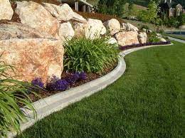 Beautiful Classic Lawn Edging Ideas The Garden Glove Concrete Garden Edging Backyard Landscaping Outdoor Landscaping