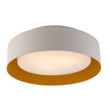 Shop the latest in led flush mount ceiling lights from home hardware. Lynch White Orange Flush Mount Ceiling Light Bromi Design