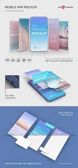 Download Free Psd Mobile App Mockup Templates On Behance