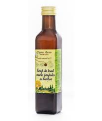 Sirop din muguri de brad facut pe foc cu lemne. Sirop Miere Cu Muguri De Brad Propolis Si Merisor 250ml Bacania Lui Tomita