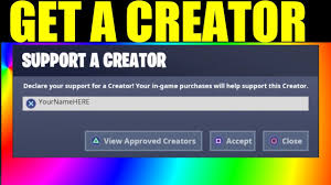 Epic games will create your epic games pay account on your behalf. How To Get A Support A Creator Code On Fortnite Youtube