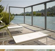 Wooden Deck Transparent Screens Garden And Balcony Wind Protection Contemporary Patio Patio Outdoor Seating