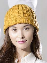 Continue until the hat measures between 10 inches from edge to needles. Ravelry Chains Of Gold Hat Pattern By Premier Yarns Design Team Knitting Knitted Slippers Pattern Knitting Patterns Free Hats